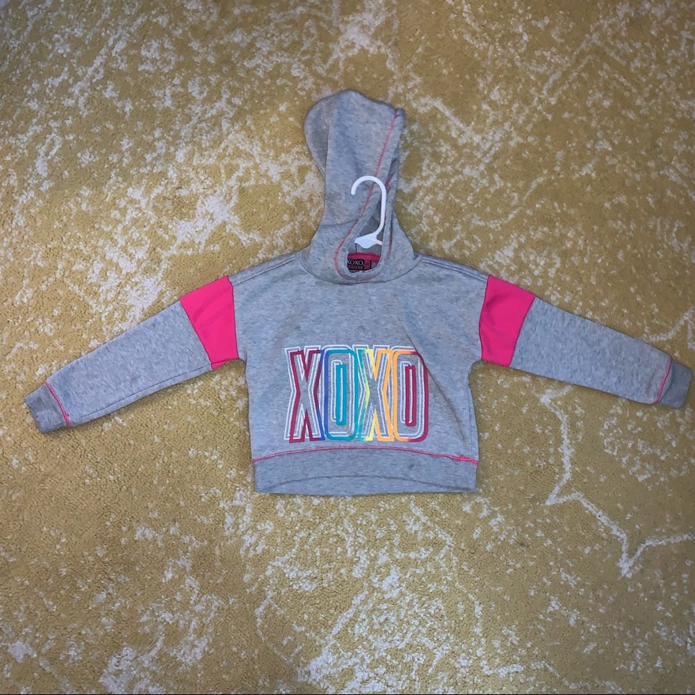 Cropped hoodie size 4